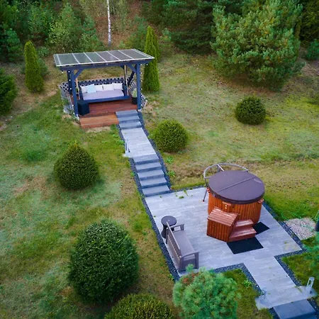 Dom Na Wzgorzu Z Widokiem Na Jezioro Z Balia I Sauna בית נופש Lipnica (Bytow)