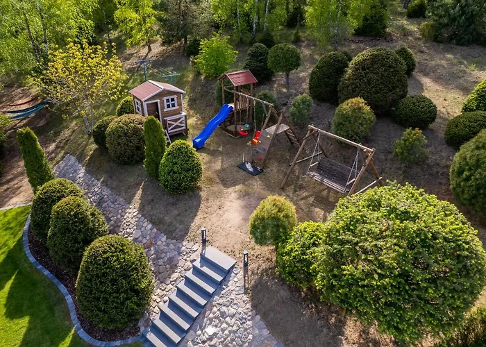 Dom Na Wzgorzu Z Widokiem Na Jezioro Z Balia I Sauna بيت للعطل Lipnica (Bytow)