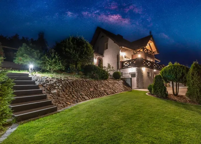 Dom Na Wzgorzu Z Widokiem Na Jezioro Z Balia I Sauna * Lipnica (Bytow)