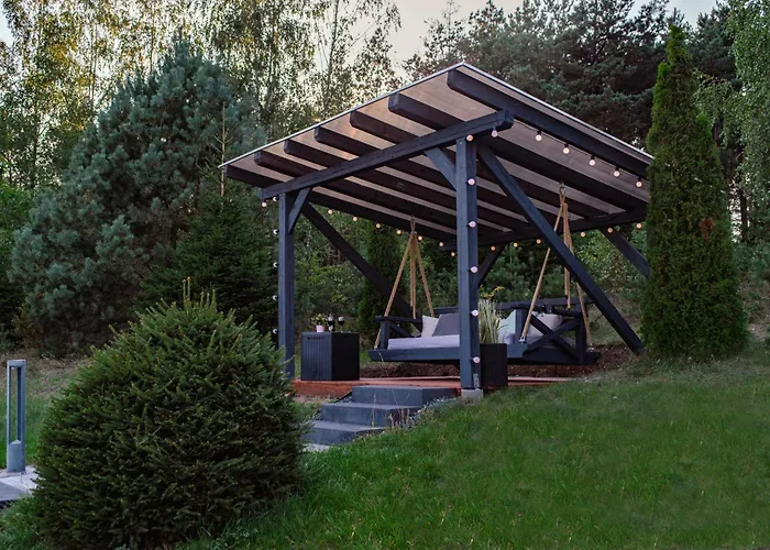 بيت للعطل Dom Na Wzgorzu Z Widokiem Na Jezioro Z Balia I Sauna *