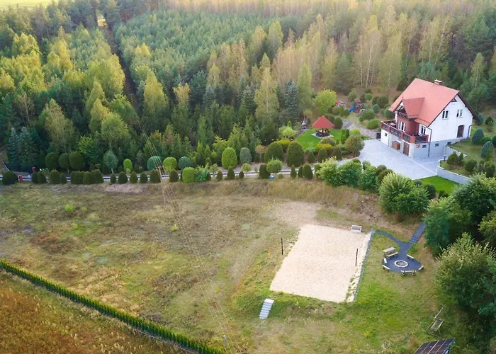 بيت للعطل Dom Na Wzgorzu Z Widokiem Na Jezioro Z Balia I Sauna *